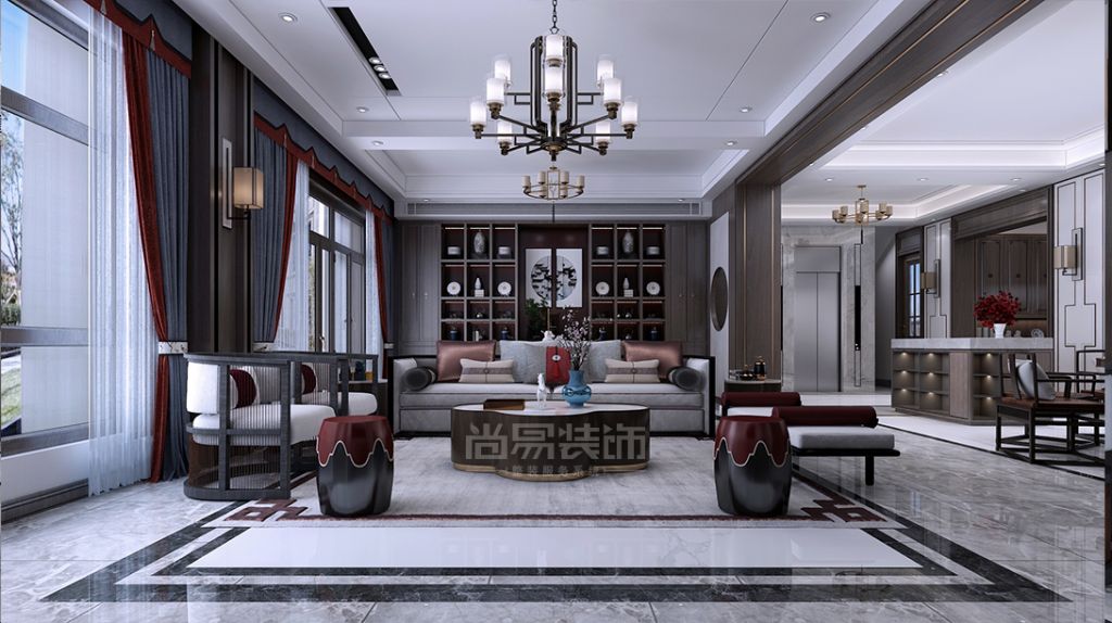 巴黎一號別墅——新中式！